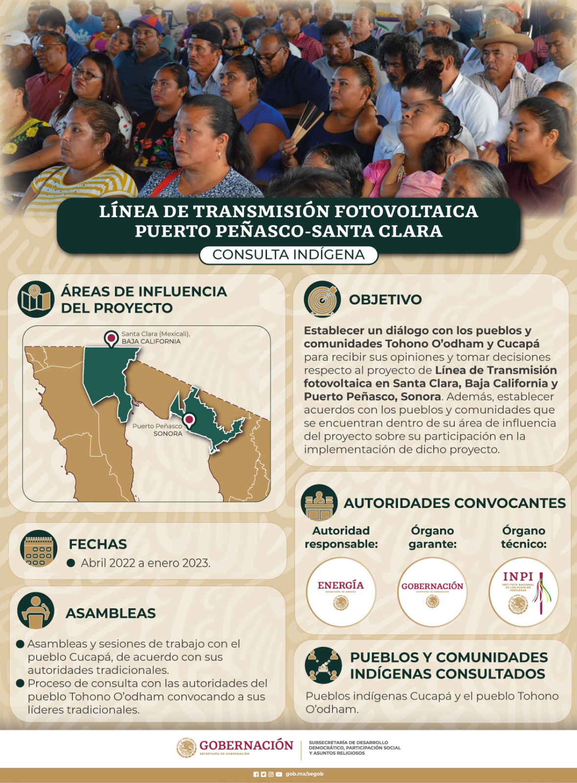 Línea de Transmisión Puerto Peñasco-Santa Clara